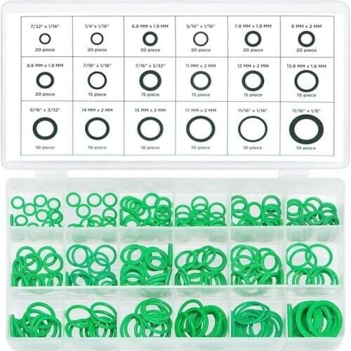 270 Pcs/Set Rubber O Ring Washer Seals Watertightness Assortment O Rings Gasket Washer 18 Different Size Gaskets With O'Rings