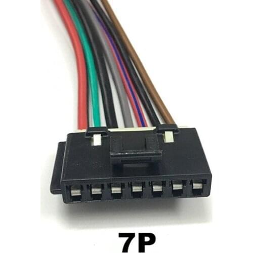 7 Pin Wire Blower Motor Resistor Connector Plug Harness Pigtail For Buick Ford Lincoln Chevrolet