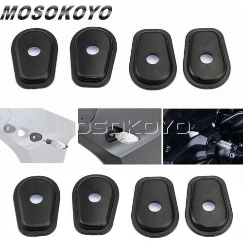 8pcs Front & Rear Turn Signal Spacer Indicator Blinker Adapter for KAWASAKI Z250 Z300 Z750 Z800 Z1000 NINJA 1000 650 Versys 300X