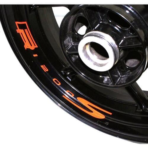 Motorcycle Wheel Sticker Decal Reflective Rim Bike Motorcycle Suitable for BMW R1200S