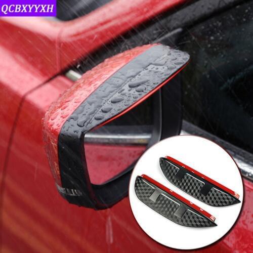 Car-styling For Chevrolet Cruze Captiva Malibu Sail Equinox 2008-2019 Rearview Mirror Eyebrow Rain Gear Shield Anti-rain Cover
