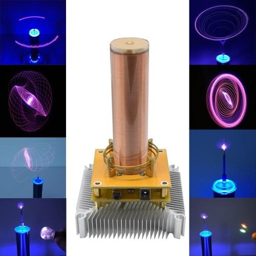 Music Tesla Coil Plasma Speaker Wireless Transmission Sound Solid Power