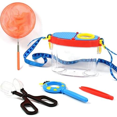 Kids Toys Insect Viewer with Magnify Microscope Child Science Class Viewer Observation Children Animal Educational Toys