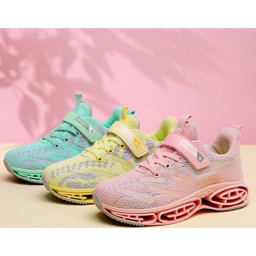 NEW Fashion Kids Sport Shoes Boys Running Sneakers Breathable Air Mesh Children Casual Shoes Lightweight Girls Tenis Sneakers