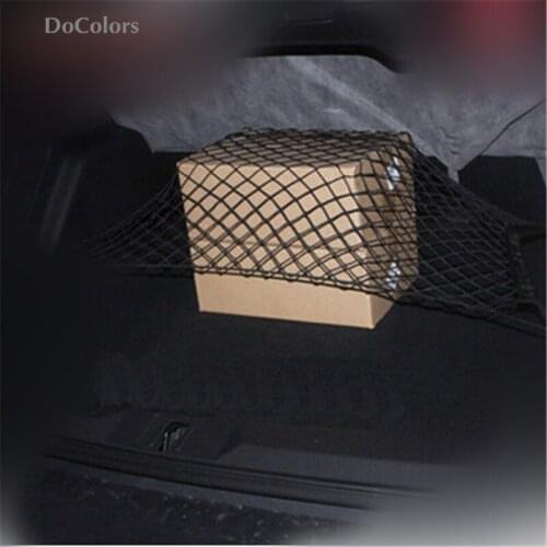 DoColors Car Trunk Net bag cargo holder case For SEAT Ibiza Leon Toledo Arosa Alhambra Exeo FR Supercopa Mii Altea Cordoba cupra