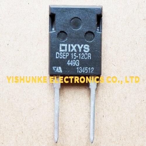 10PCS DSEP15-12CR DSEP15-12 TO-247 15A 1200V Fast Recovery Epitaxial Diode 3 orders