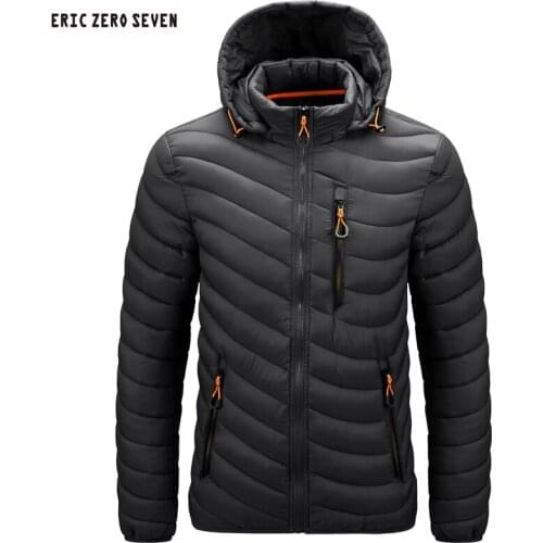 ERIC ZERO SEVEN Men's Parkas With A Hood