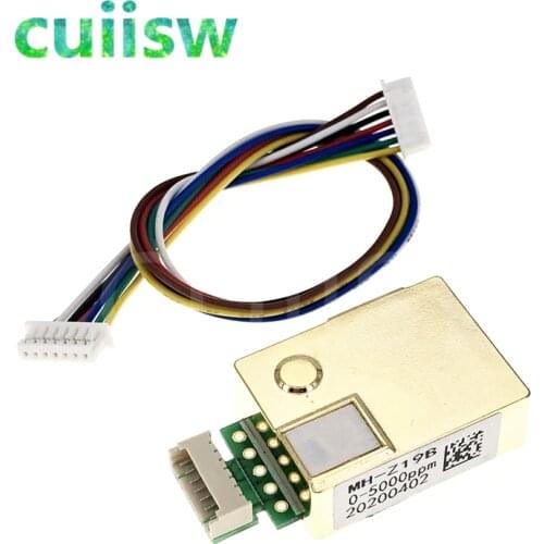 MH Z19B Infrared CO2 Sensor for CO2 Monitor MH-Z19B 5000PPM MH-Z19B NDIR Gas Sensor CO2 gas sensor