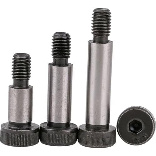 Class 12.9 Plug Screw and Other High Screw Inner Hexagonal Pin Shaft Shoulder Limit Screw M5 M6 M8 M10 2Pcs