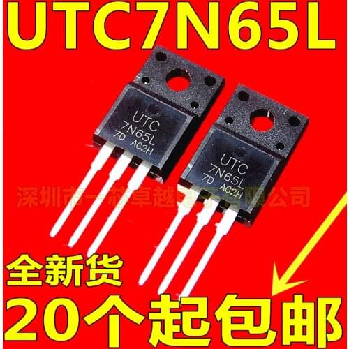 Original New 5pcs/ FQPF17N08 17N08 MDF5N50F UTC7N65L 7N65L 7N65 FQPF13N06 13N06 TO220F TO-220F