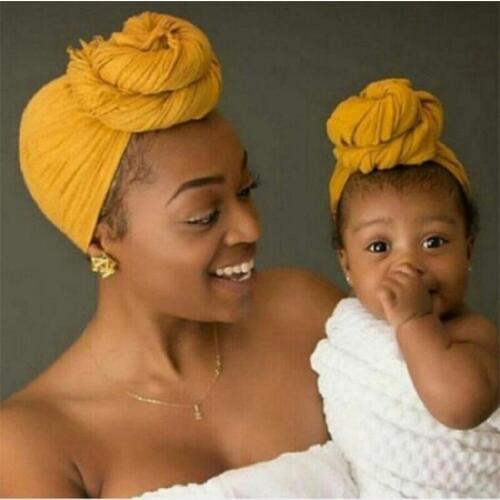 Partisig Brand Baby Cap Cotton Knot India Hat Fashion Mother And Me Baby Hat Family Matching Outfit