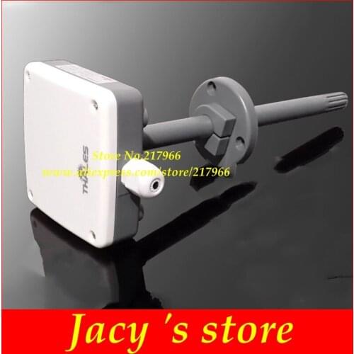 Duct type pipeline temperature and humidity transmitter temperature and humidity sensor 4-20MA 0-10V / 0 -5V output DIAL SWITCH