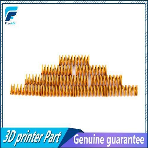 5pcs 3D Printer Parts Spring Imported Length 23mm OD 8mm ID 4mm For Heated bed CR-10 CR-10Mini CR-10S Series 3D Printer