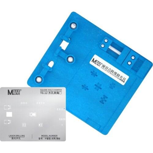 Phone Dot Matrix Repair Fixture for X XS XSMAX 11 11pro MAX Face ID Repair Holder Front Camera BGA Reballing Stencil