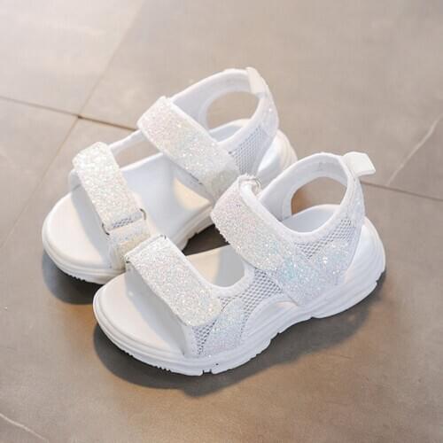 TELOTUNY sandals Children Baby Girls Boys Mesh Sequins Thick bottom Summer Sport Sandals Sneakers children sandals girls Jun6