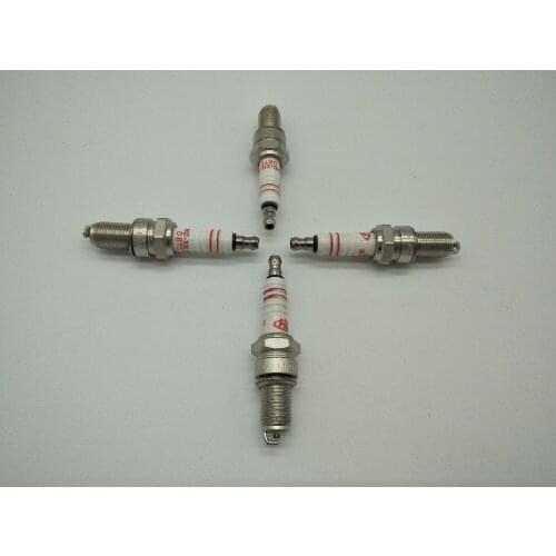 A243 4pcs/lot Motorcycle Iridium Spark Plug D8TC Spark Plug Alloy Scooter Spark Plug 150 200 Cc CF 250 Electrical Plug Spark