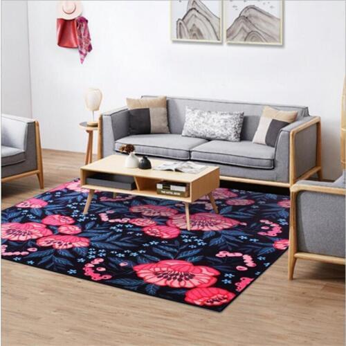 Traditional Chinaese Style Floral Design Carpets For Living Room Bedroom Rugs Floor Door Mat Home Carpets Area Rug Fashion Mat