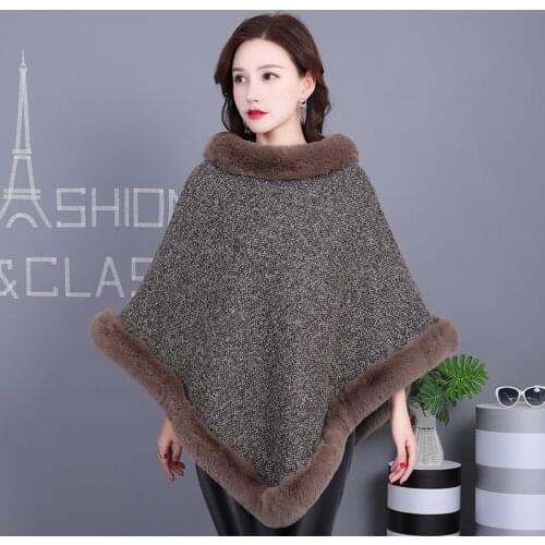 Korean Chic Cape Casual Knitting Scarves for Women Solid Shawl Cape Elasticity Women Scarf Accessories 2021 Fashion Vintage Tops