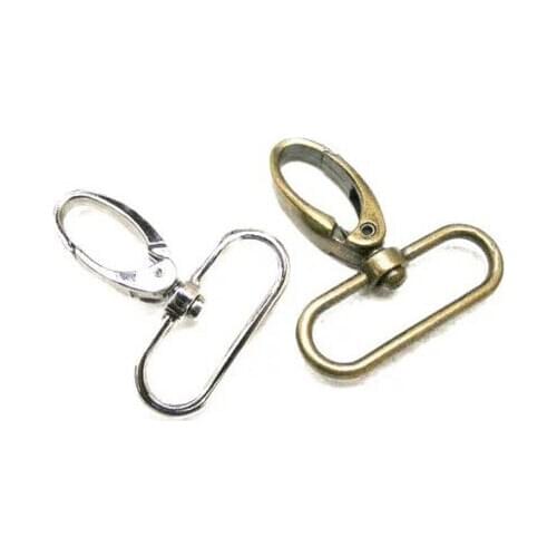 1 inch Swivel Lobster Leather Bag Handbag Purse Shoulder Strap Belt Clasp Clip Trigger Buckle