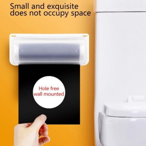 1 Pcs New Wall Hanging Kitchen Garbage Bag Storage Rack Kitchen Bathroom Plastic Bag Shoe Cover Storage Box Tools Cocina