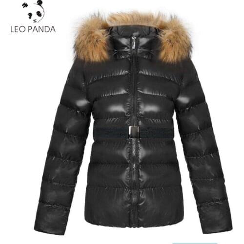 2020 Winter Cotton Clothes Big Fur Collar Korean Fashion Womens Slim Short Cotton Coat Thick Warm Cotton Coat