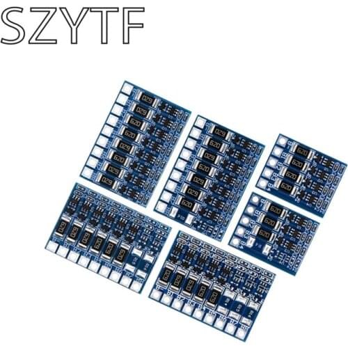 3/4/5/6/7/8 string 18650 lithium battery Polymer battery equalization board 11.1~33.6V 8S charging