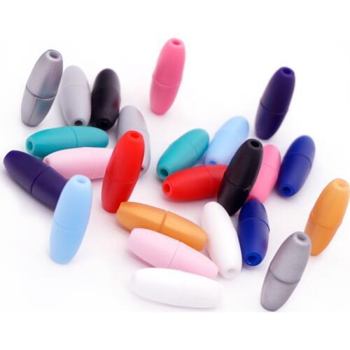 36pcs Necklaces Plastic Breakaway Clasps Safety Necklace Buckles For DIY Baby Silicone Jewelry Making Bracelet Hook Clasp