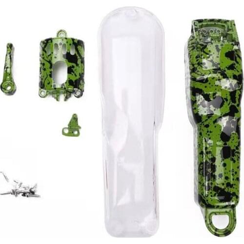 5pcs/set For Wahl 8148 8591electric Hair Clipper Cover Transparent Inkjet Clipper Modified Shell Assembly Accessories G0514