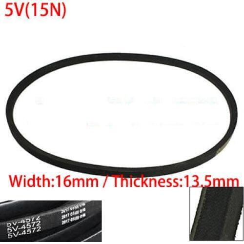 5V/15N 830/2108mm 840/2134mm 16mm Width 13.5mm Thickness Rubber Groove Drive Transmission Band Wedge Wrapped Vee V Timing Belt
