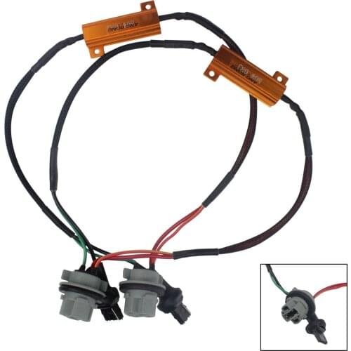 ANGRONG 7440 T20 W21W 582 LED Turn Signal Error Canceller Canbus Load Resistor Decoder