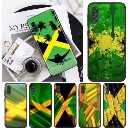 Retro Jamaica National Flag For Samsung Galaxy A90 A80 A70S A60 A50S A50 A40 A40S A30 A30S A20E A20S A10S A10 A2 Phone Case