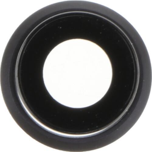 Phone Rear Camera Lens Cover Glass & Metal Frame Holder For IPhone 8