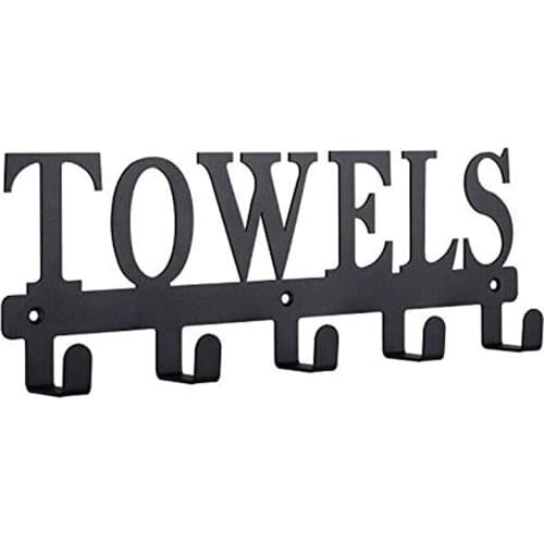 Towel Holder for Bathroom,Towel Racks, Towel Hooks Door Hooks for Bathroom, Bedroom, Kitchen, Bathrobe, Clothing