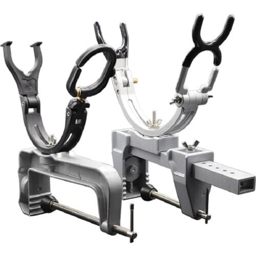 Bridge Raft Pole Holder for Spinning Boat Fishing Rod Stand Bracket Fishing Tackle Rod Pod Carp Accessory Mount Support Frame