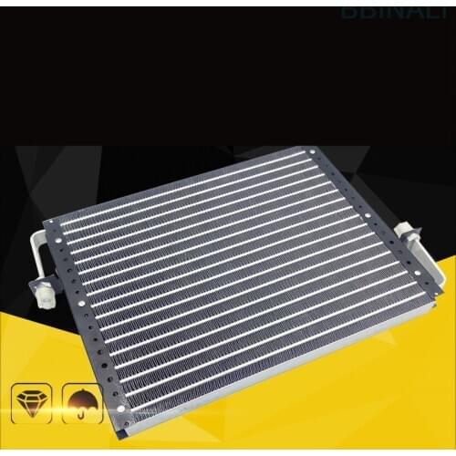 For Daewoo Doosan DH55 607 80 Excavator Air conditioner condenser Air conditioner radiator heat sink fins Excavator Accessories