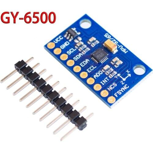 IIC I2C SPI MPU6500 MPU-6500 6-Axis Gyroscope Accelerometer Sensor Module Replace MPU6050 For Arduino With Pins GY-6500