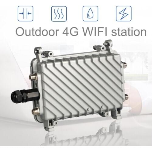 Outdoor 4g LTE wifi router SIM card POE router remote wireless wifi repeater 300mbps CAT6 Wi-Fi mobile router EP06 router