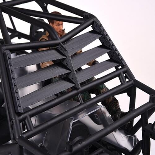 For Axial Wraith 90018 RC Car High Simulation Front Window Guard Upgraded Decoration Kit