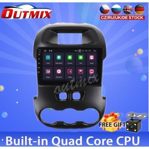 DSP Android 10.0Radio multimedia player for Ford Ranger F250 2011-2014 Din autoradio video GPS Navigation 360 panoramic Camera