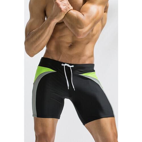 Jammer Swimsuit Mens Competitive Racing Sport Surfing Shorts Swim Brief Trunks Boxers Male Bikini Swimwear Beachwear