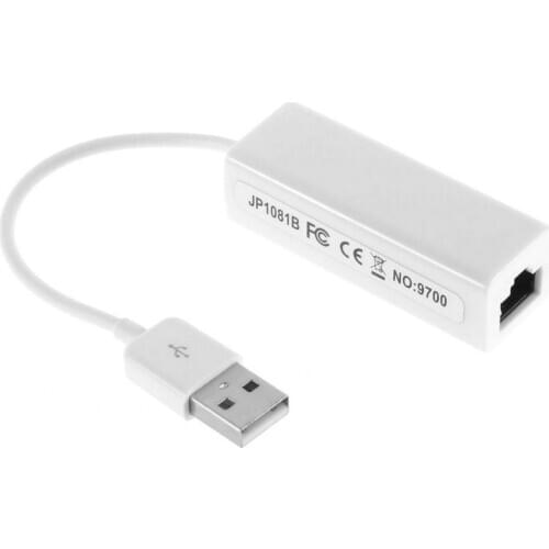 USB 2.0 to fast Ethernet 10/100 RJ45 Network LAN Adapter Card Dongle 100Mb