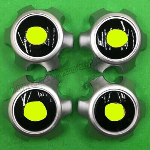 Fit For Toyota Land cruiser LC100 1998-2007 4pcs ABS Black wheel Center Hub Caps