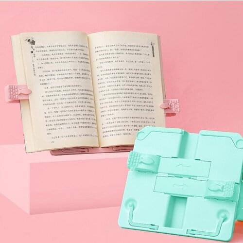Portable Retractable Book Reading Holder Bracket Bookends Office Home Bookshelf