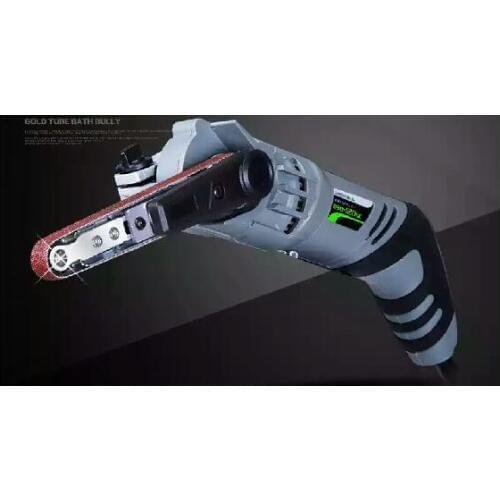 220v angle adjustable electric Hand-held mini belt sander, handly speed grinding polishing machine, power sand file