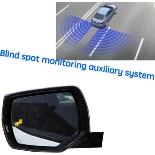 Car BSD BSM BSA Blind Area Spot Warning Drive Mirror Rear Radar Detection System For Cadillac CT6 2016~2020