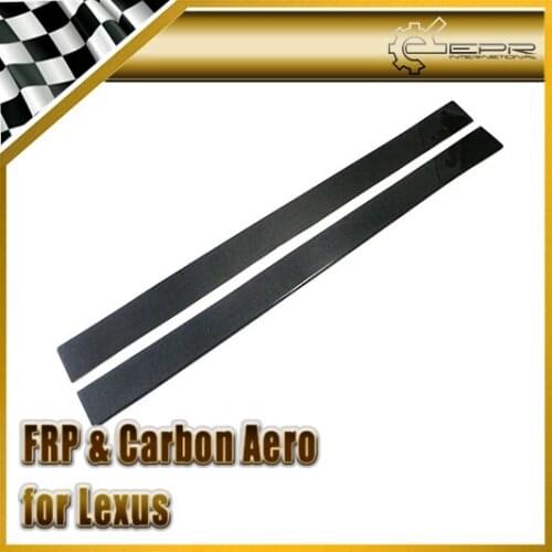 Discount Car-styling For Lexus 2005-2013 IS250 XE20 Carbon Fiber Side Skirt Add On