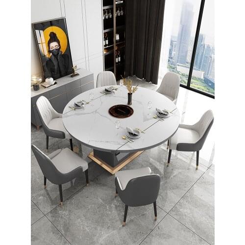 Folding multifunctional table with induction cooker