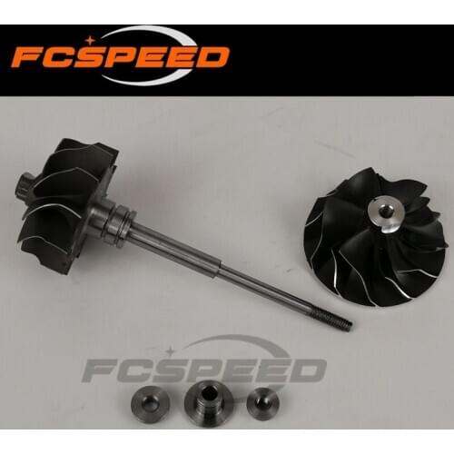 Turbo shaft and wheel TD03 49131-05403 for Ford Transit 2.4 LD TDCI 100 HP-115 HP 75 Kw-85 Kw PHFC 2006