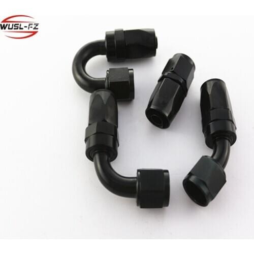 Universal AN8 Fitting Aluminum Fittings 0-180 Degree Oil/Fuel/Swivel hose fittings Swivel Hose End Fitting