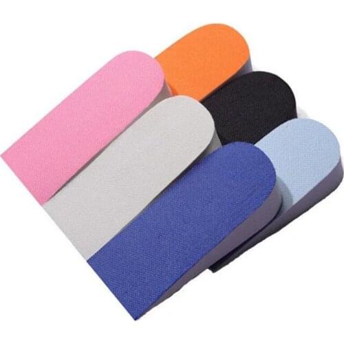 1Pair EVA Cushion Pads Heel Insert Increase Taller Height Lift Men Women Shoes Insoles Half Shoe Inserts